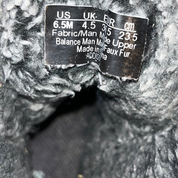 Ryka Addison Water-Repellent Lace-Up Sneaker Boots w/CSS Womens 6.5M Black Teal - Picture 7 of 9